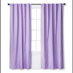 NWOT set of 2 Pillowfort Blackout Curtain - purple